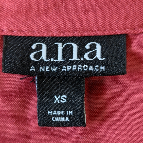 EUC cap sleeved shirt dress - Picture 4 of 5